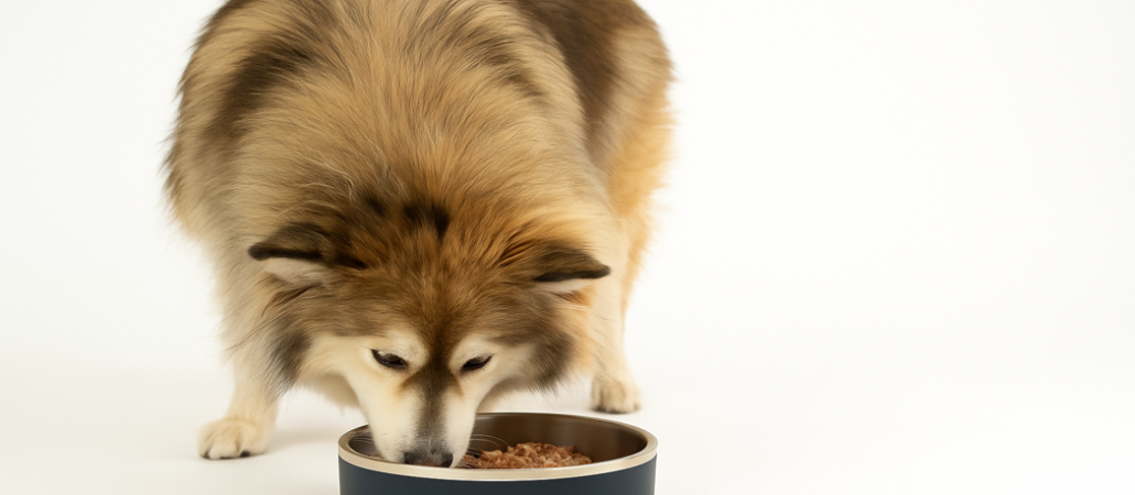 Dog Eating Raw Pack Raw Food